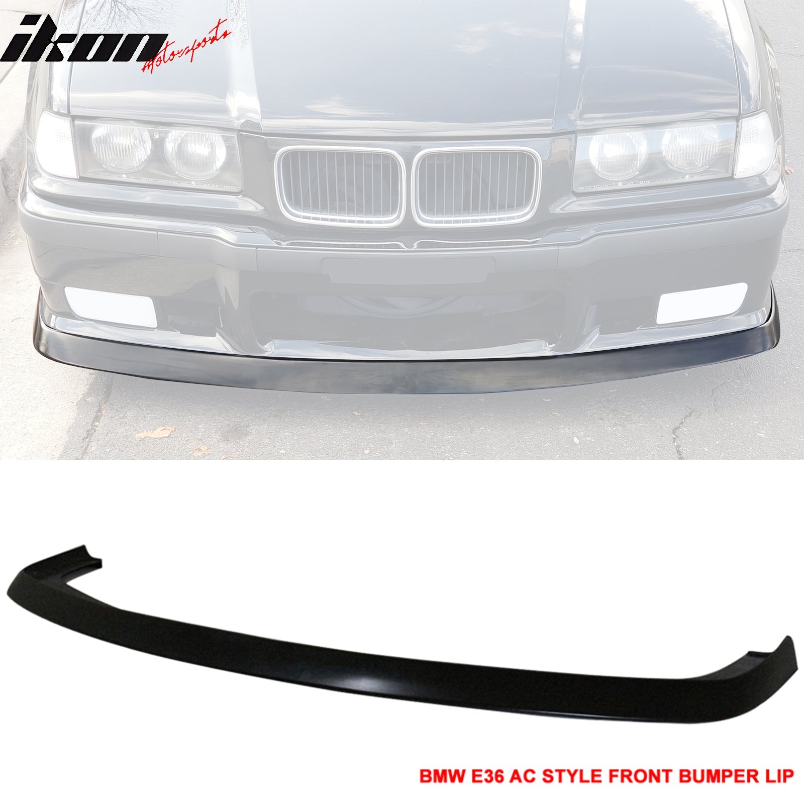 M3 Style Front Bumper Lip — BMW E36