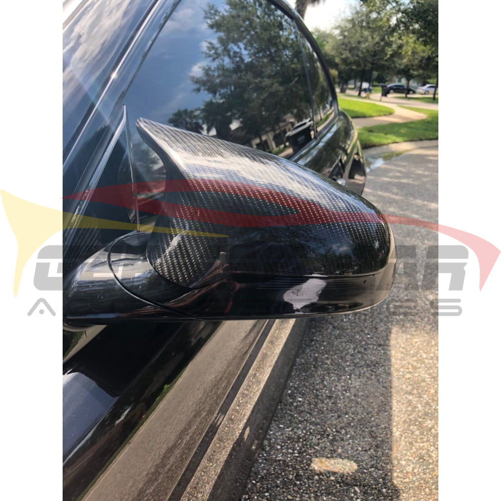 Carbon Fiber Mirror Caps — M3/M4 Style Replacement Covers