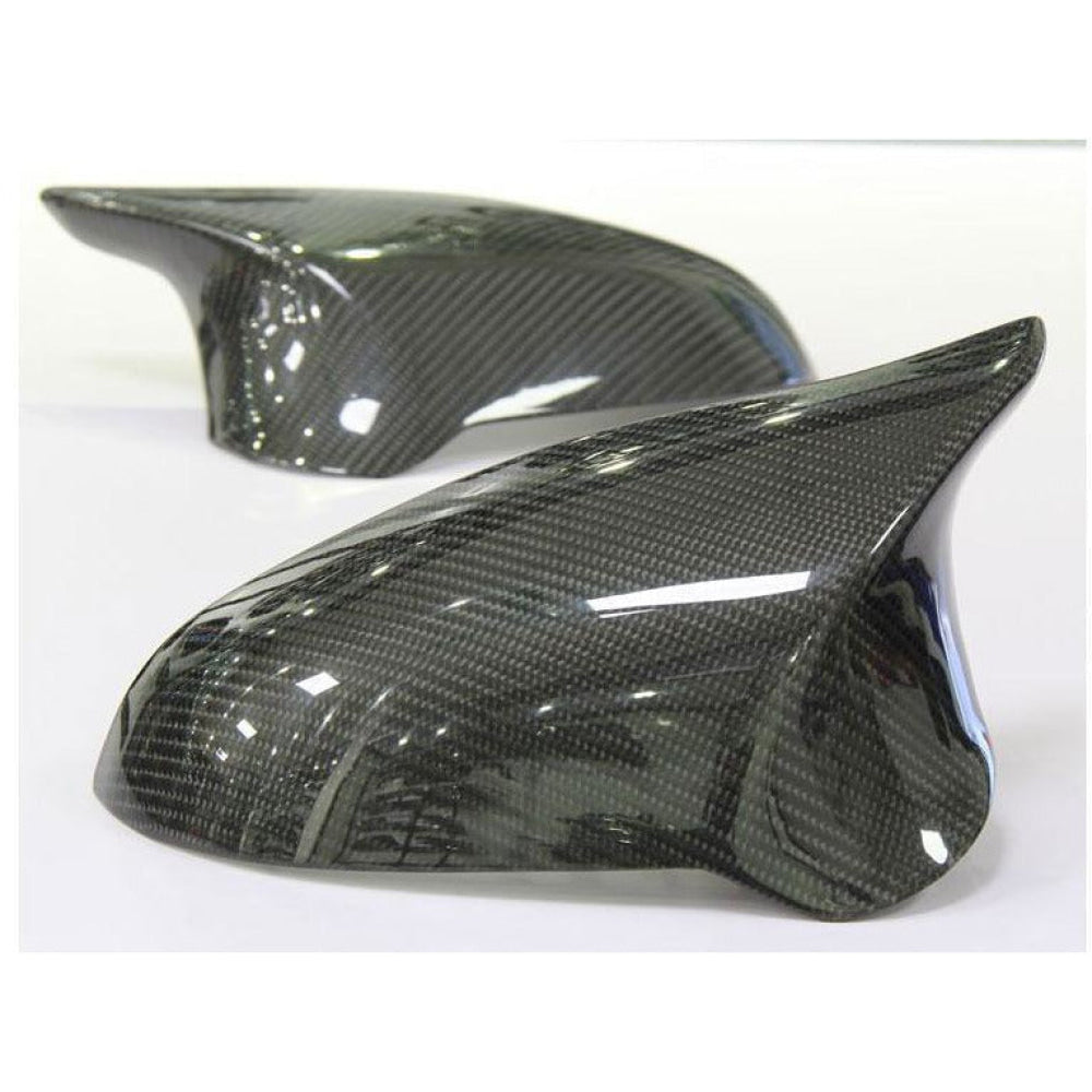 Carbon Fiber Mirror Caps — M3/M4 Style Replacement Covers