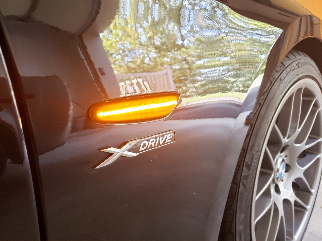 Smoked Sequential LED Front Turn Signal Markers BMW E90 E92 E93