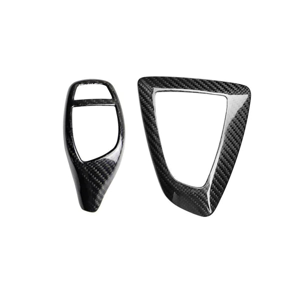 Carbon Fiber Gear Selector Surround Trim — Shifter Panel