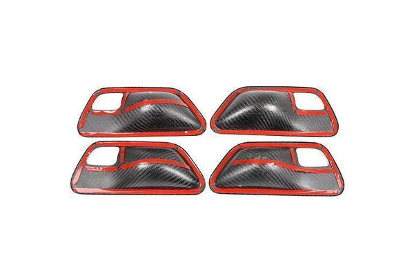 Carbon Fiber Door Handle Cup Liner — Inner Pull Scratch Guard