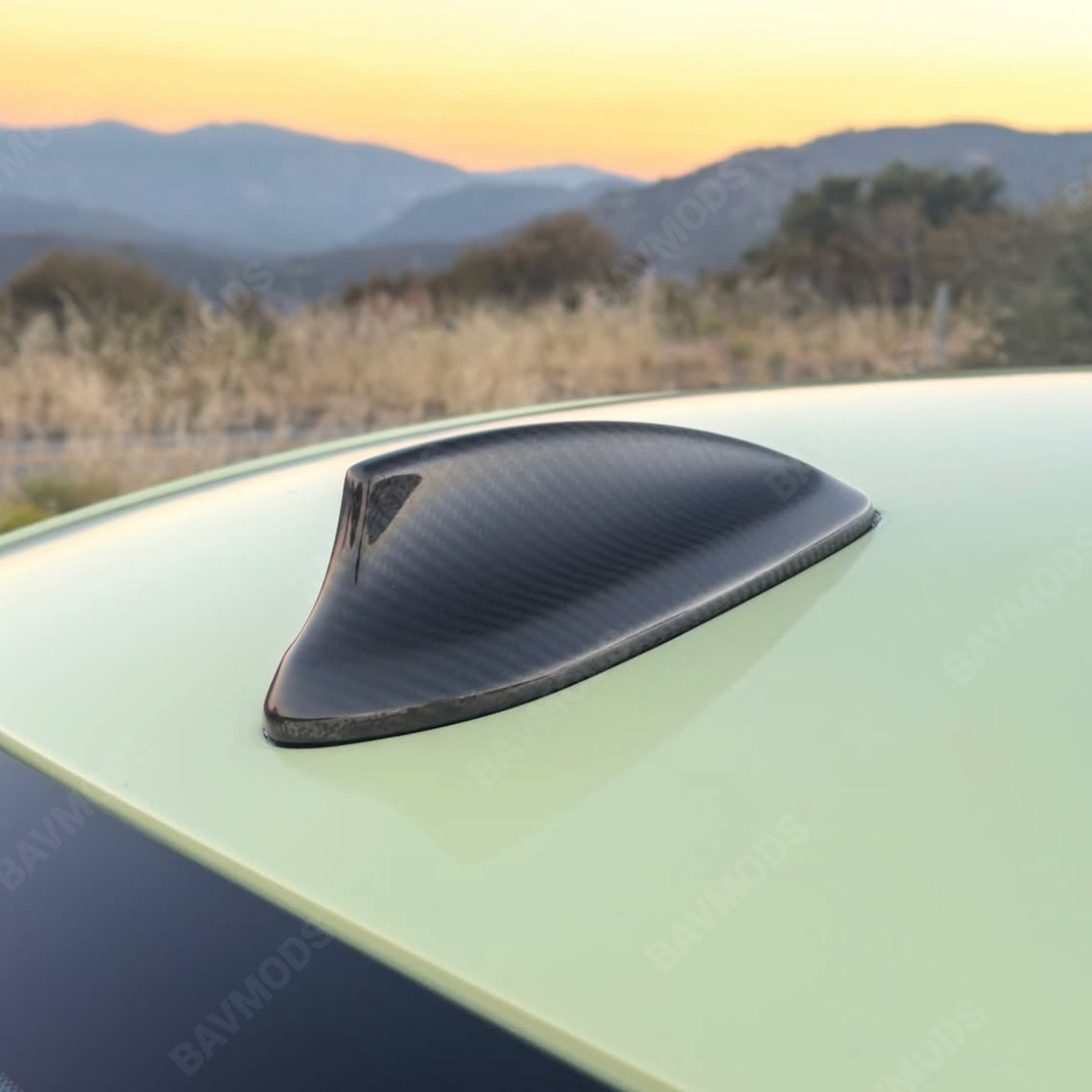 Shark Fin Antenna Delete — Gloss or Matte Black Dummy Fin